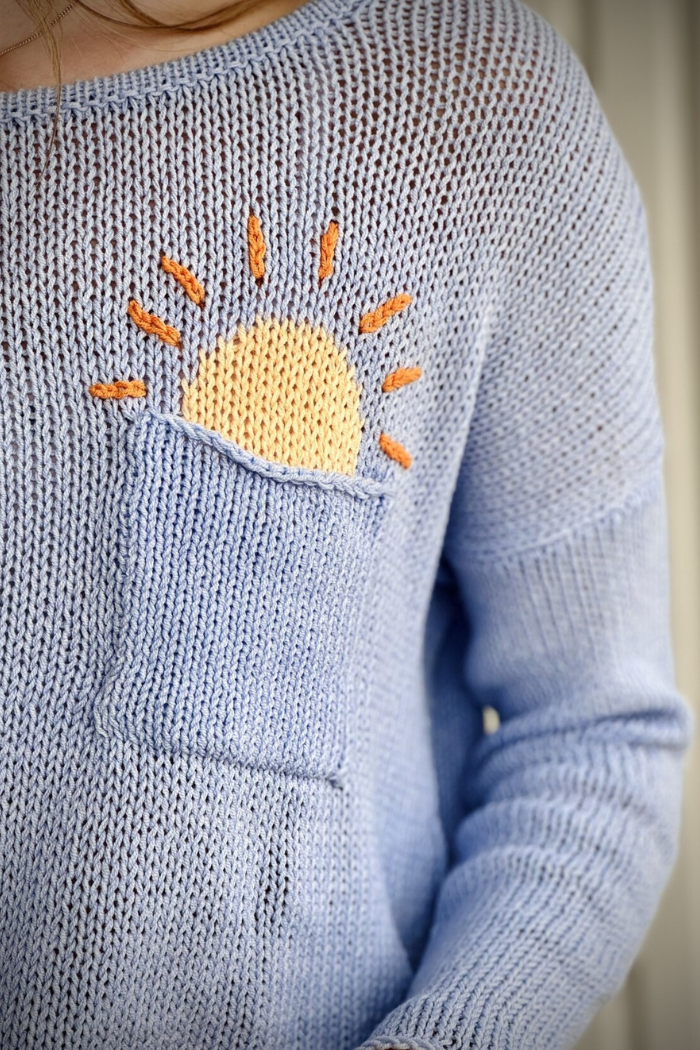 Pocket Full of Sunshine Crewneck Sweater