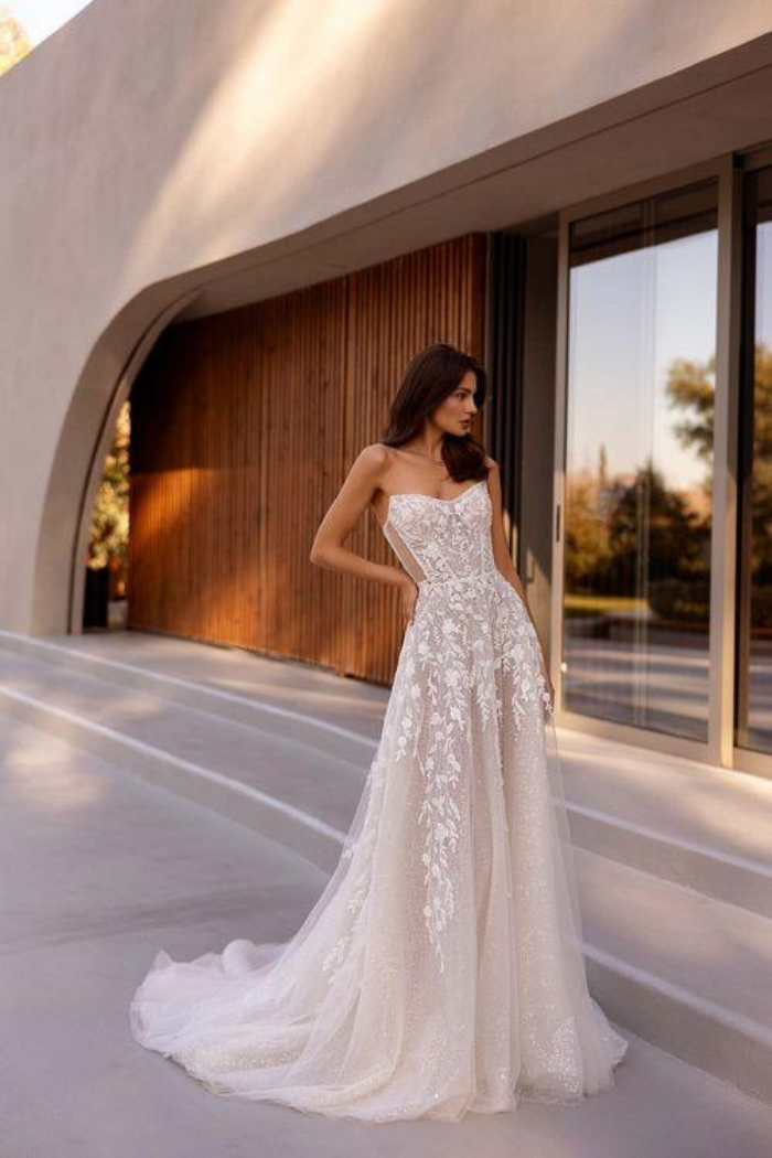 Demetrios 1501 Wedding Dress