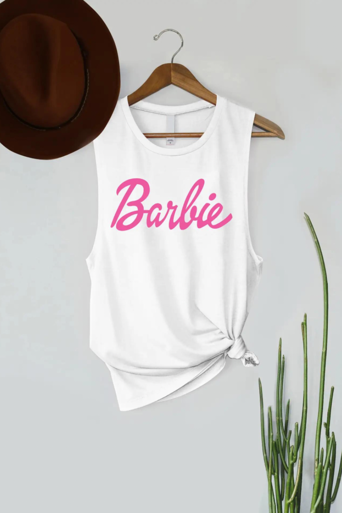 White barbie crop top online
