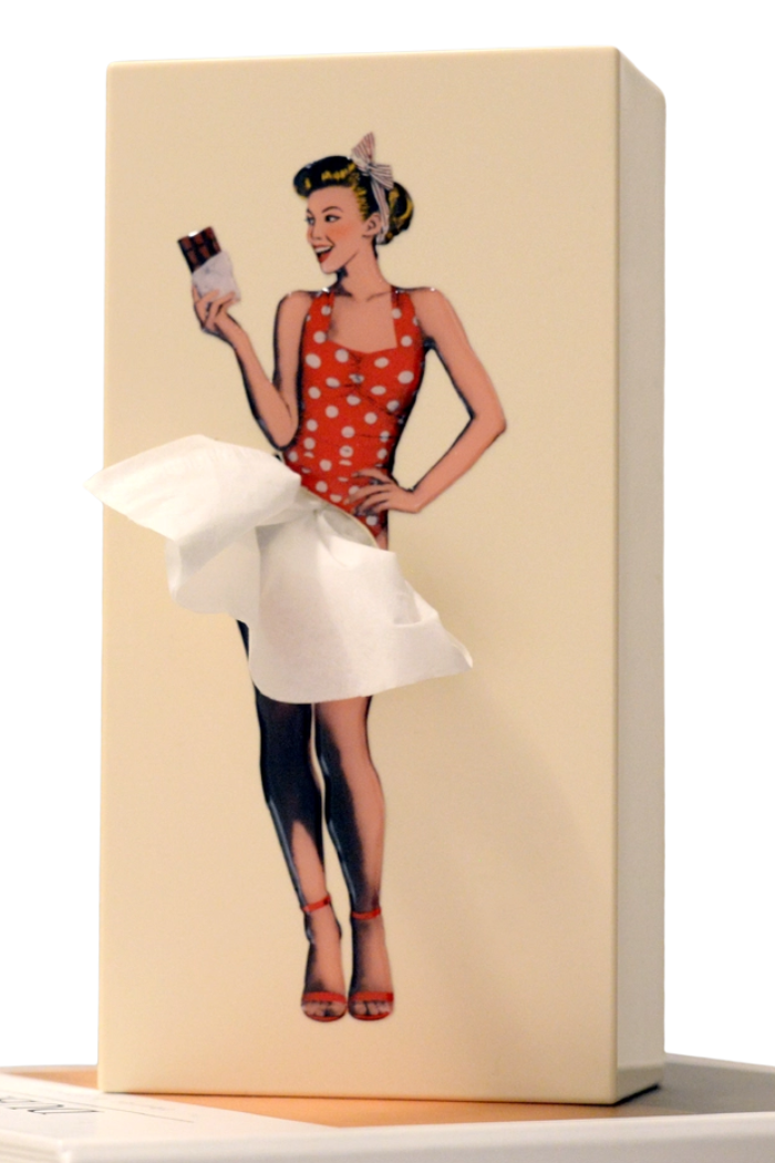 ladies dress tissue box Flying Skirt ruffle skirt wedding gown