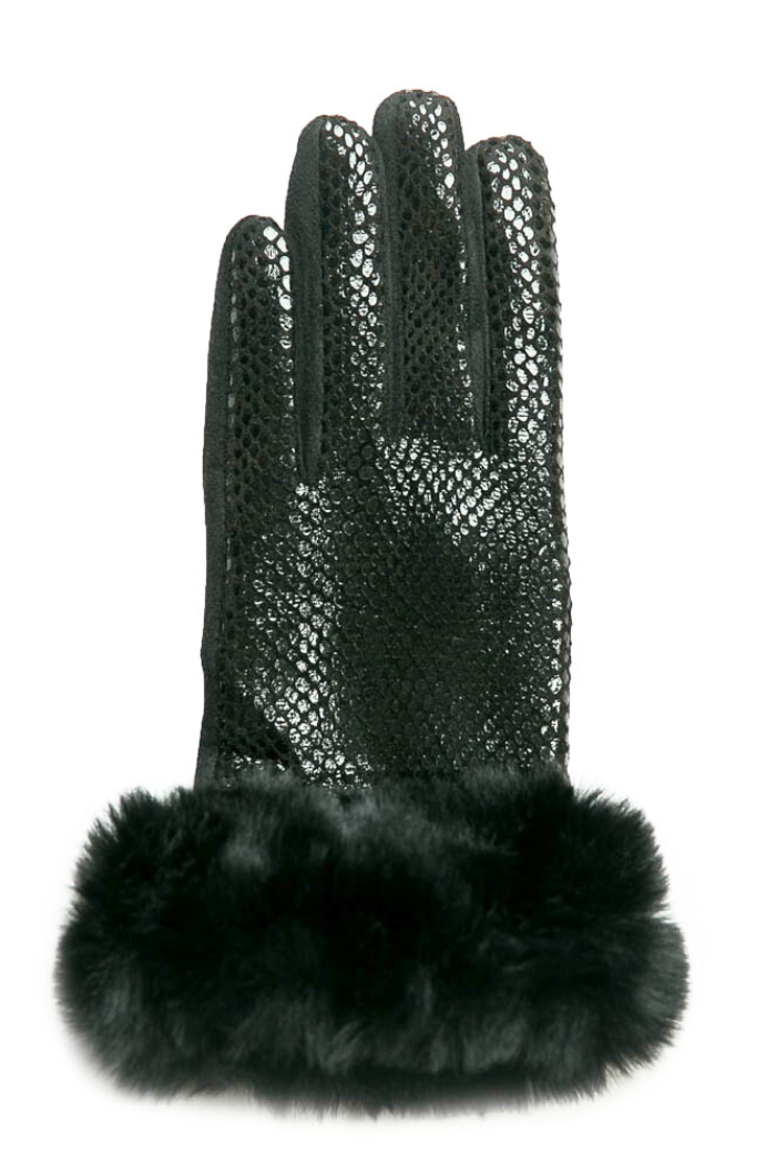 Black Texting Glove