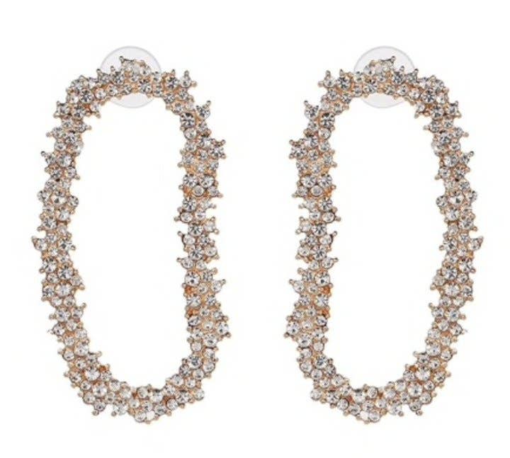 Crystal Garland Drop Earrings