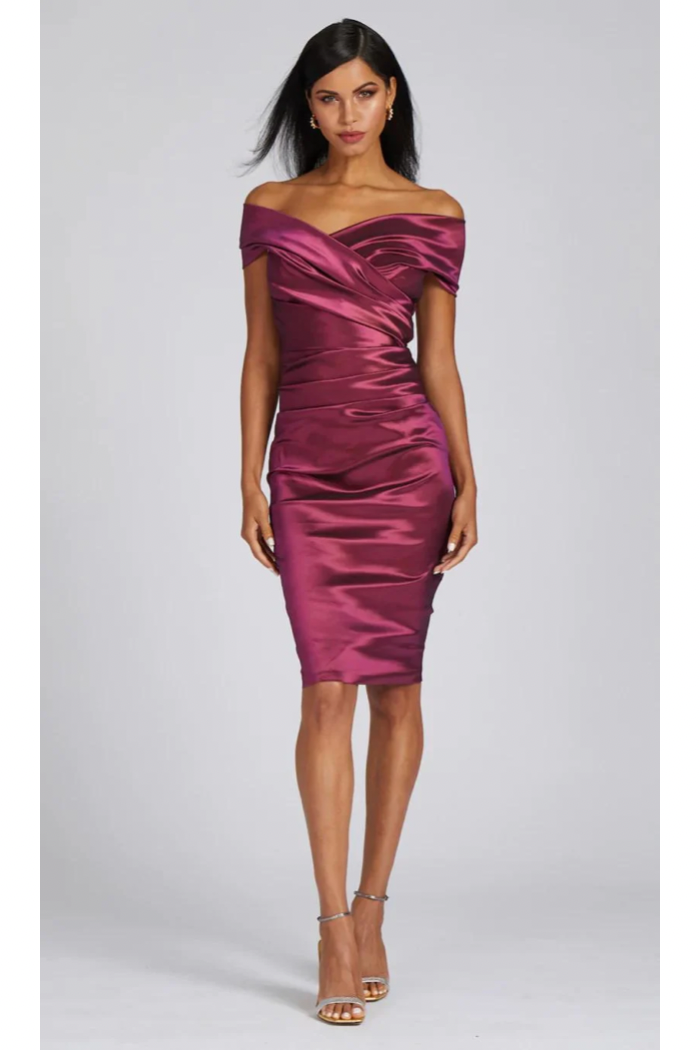 Taffeta cocktail dress cheap
