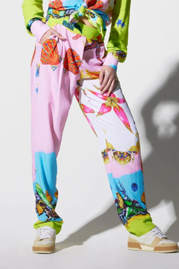 Under the Sea Pull On Ankle Trouser