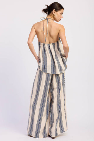 Emory Park Striped Wide Leg Pants IPJ3819P-3