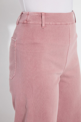 Lyssé Erin Hi Waist Wide Leg Denim Antique Wash Denim