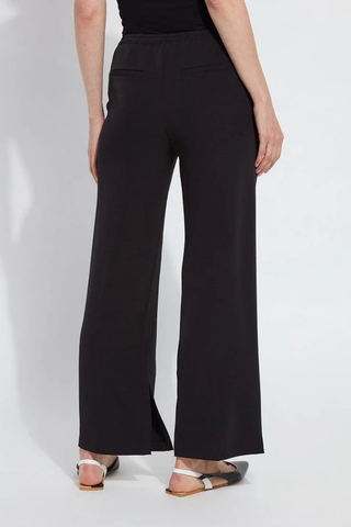 Lyssé Genevieve Drawstring Trouser (28" Inseam) - Black 10-3507-M4