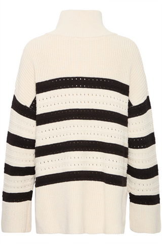 ICHI IHBarisa Quarter Zip Sweater