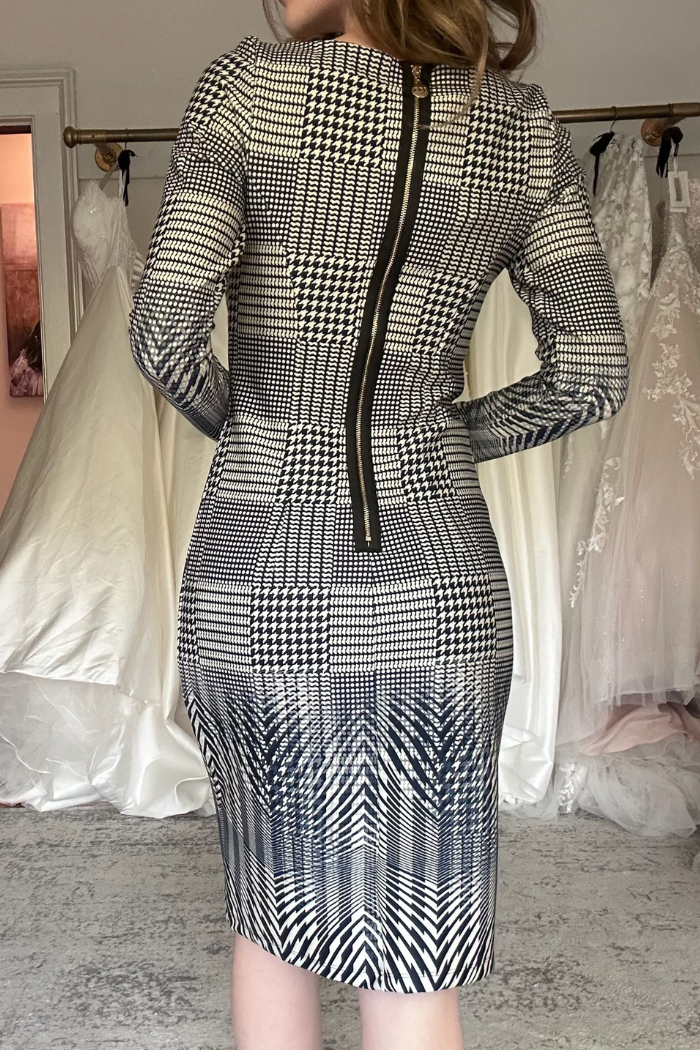 Long Sleeve Scuba Dress