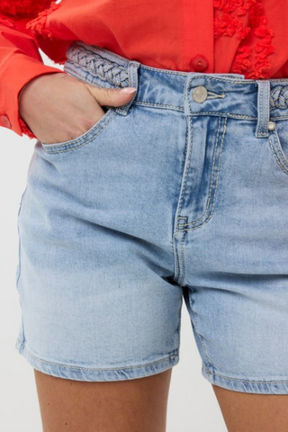 EsQualo Stretch Denim Shorts