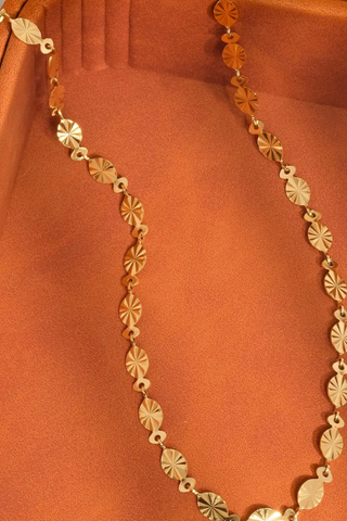 Flânerie by MAIQ Bise Gold Non-Tarnish Classic Oval Chain Necklace