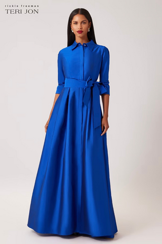 Teri Jon 229051 Royal Blue