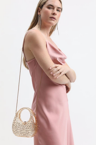 Moda Luxe Vianca Evening Bag - Gold