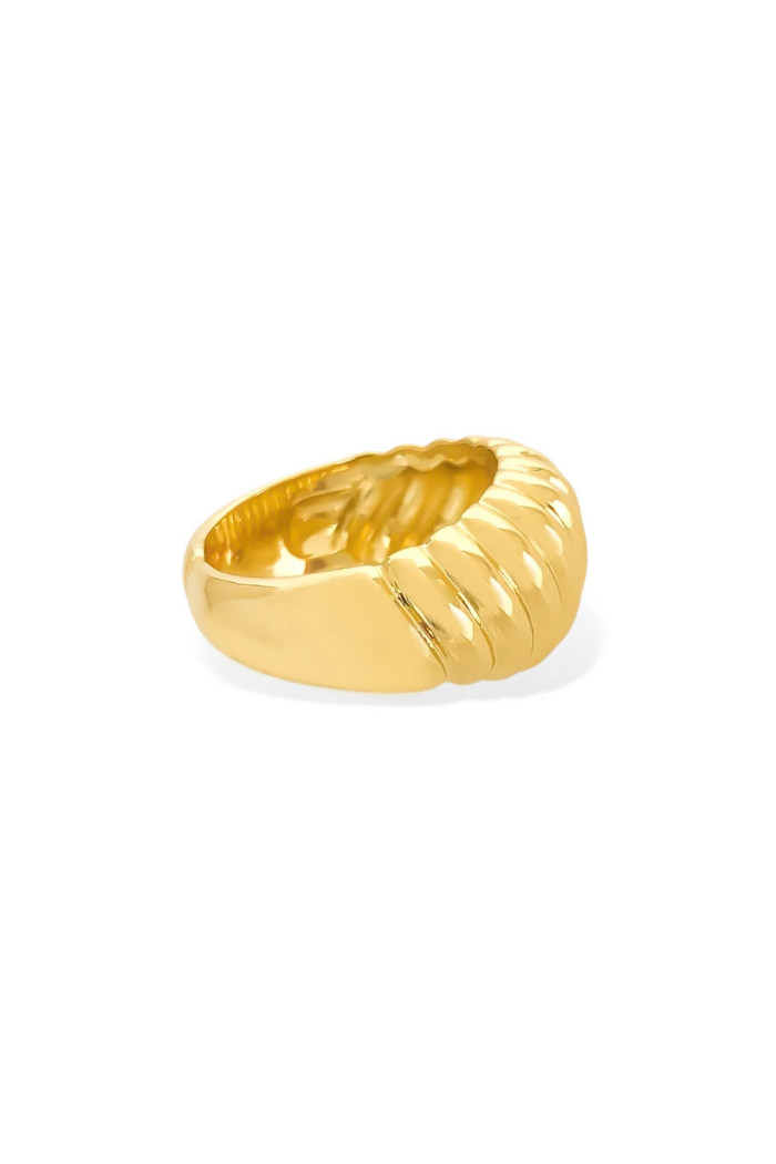 OMGBlings B3R021 - Ribbed Ring