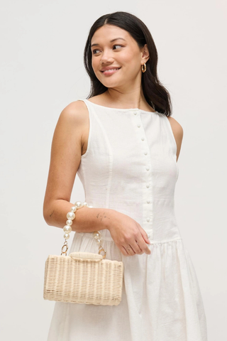 Everly Evening Bag 62867-Natural