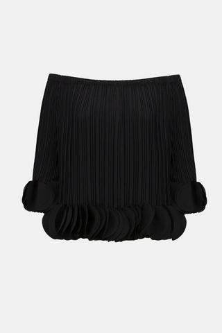 Ribkoff Georgette Off Shoulder Pleated Top 253939