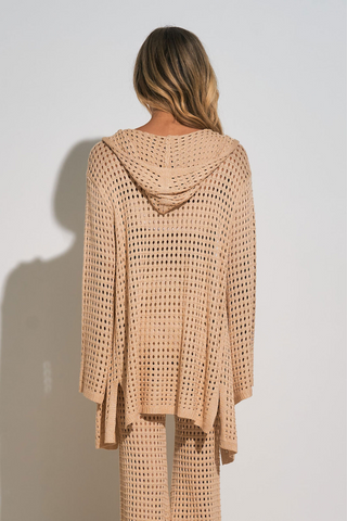 ELAN Cove Hoodie Cardigan