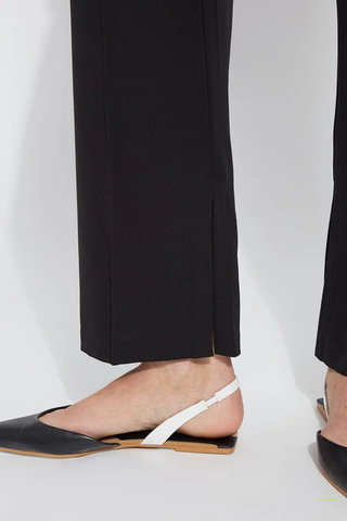 Lyssé Genevieve Drawstring Trouser (28" Inseam) - Black 10-3507-M4