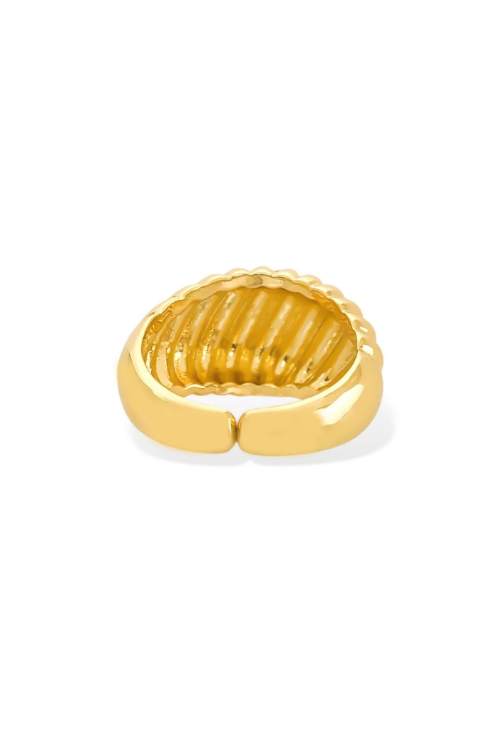 OMGBlings B3R021 - Ribbed Ring