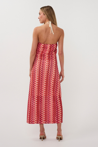 EsQualo HS2628222 Sleeveless Crochet Dress