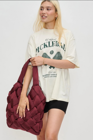 Sol & Selene Illumine Tote - Burgundy