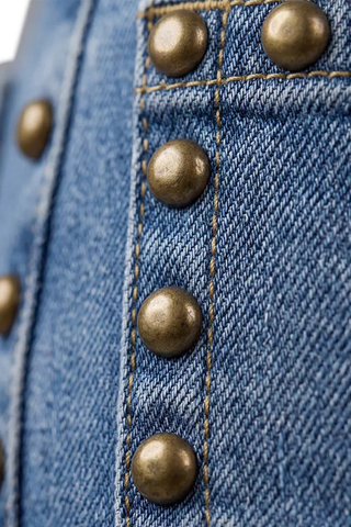 Hannah Flare Jeans with Patch Pockets & Studs LM4752HF01