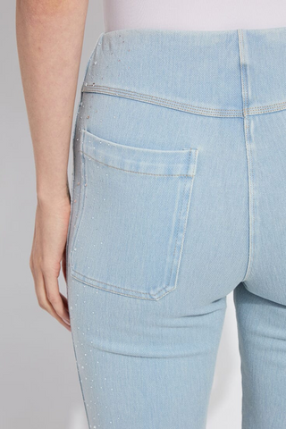 Lyssé Crystal Embellished Ankle Baby Boot