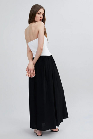 Solid & Striped Strapless Soglio Dress