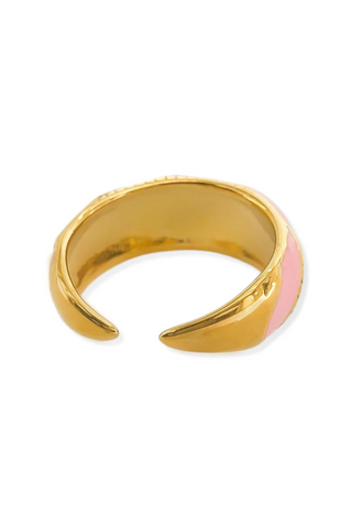 Enamel Water Resistant Ring