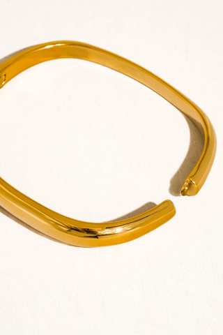 Flânerie by MAIQ Renzi 18K Gold Non-Tarnish Classic Bangle - Gold