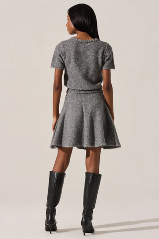 ASTR Malvie Embellished Crewneck Sweater ACT19055