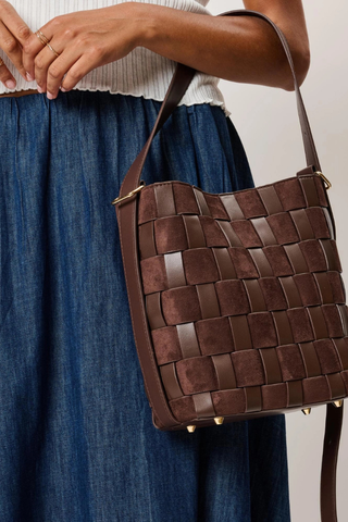 Naomi Bucket - Chocolate 38684ML Moda Luxe