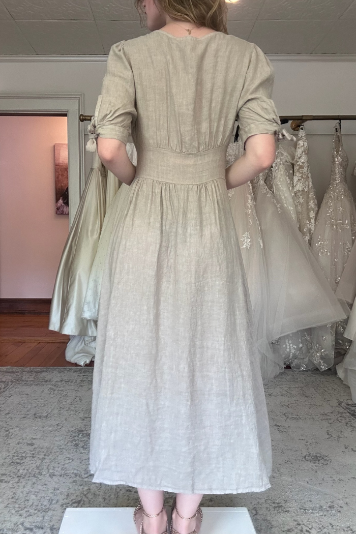 italian linen maxi dress Light Blue Italian Summer Maxi Dress | Linen Maxi Dress