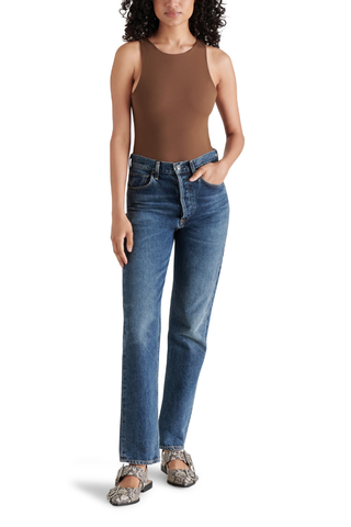 Steve Madden Nico Bodysuit Chestnut