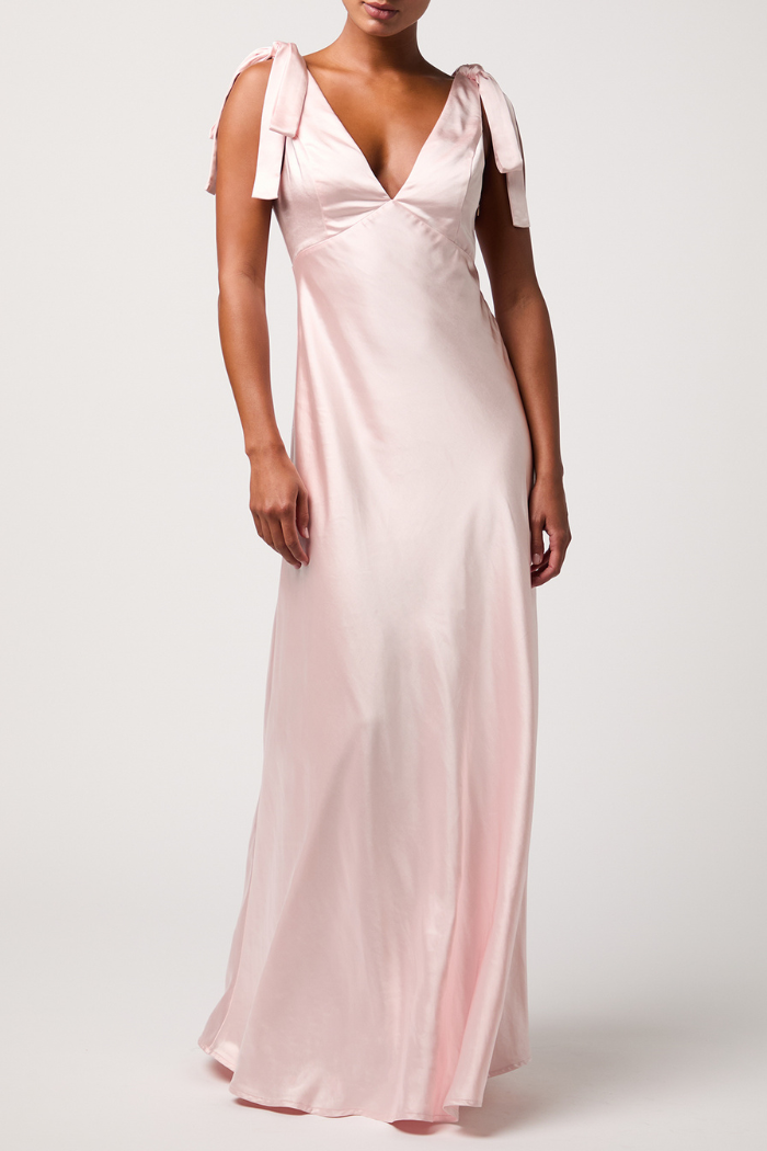Henrietta Tie Strap Maxi Dress