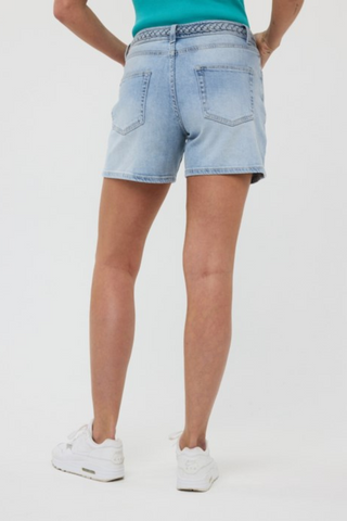 EsQualo Stretch Denim Shorts