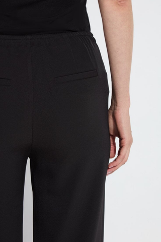 Lyssé Genevieve Drawstring Trouser (28" Inseam) - Black 10-3507-M4