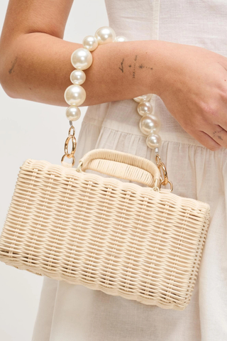Everly Evening Bag 62867-Natural