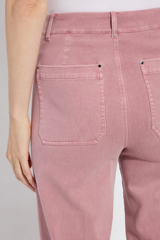 Lyssé Erin Hi Waist Wide Leg Denim Antique Wash Denim