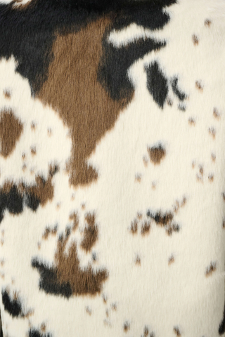 Ribkoff 264944 Faux Fur Cow Print Coat 