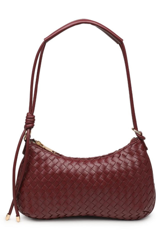Cindy Shoulder Bag - Burgundy Moda Luxe 38707ML