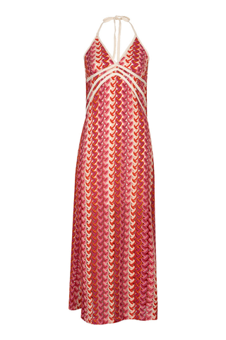 EsQualo HS2628222 Sleeveless Crochet Dress