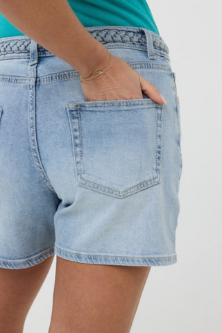 EsQualo Stretch Denim Shorts