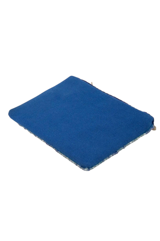Blue Mahjong Money Seed Beaded Coin Purse Anarchy Street HD00783