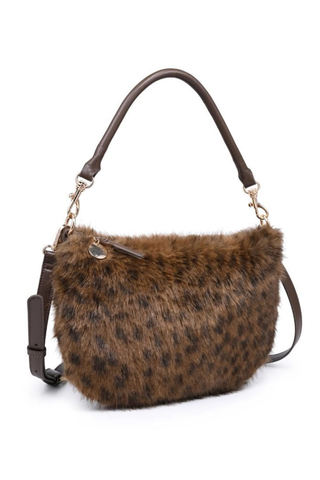 Jordan Faux Fur Crossbody - Leopard Urban Expressions 29746F