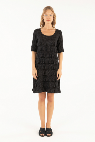 Isle Elbow Sleeve Cha Cha Dress - Escape