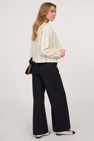Suncoo Jacky Wide Leg High Waisted Pants