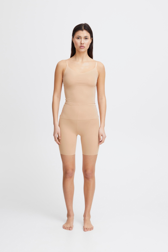 Ichi IAsiv Singlet Cami - Tan 20114193