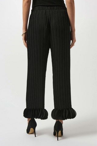 Ribkoff Georgette Wide Leg Pleated Pants 253940