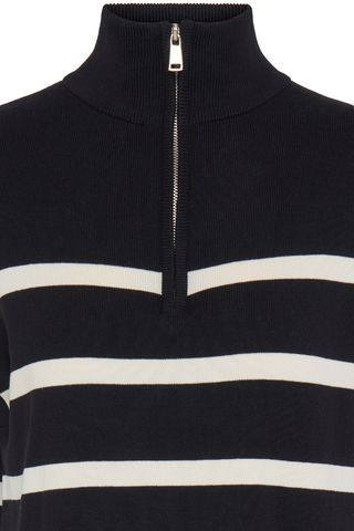 BYMmorla Zipper Vest - Black Mix 20817153-200453